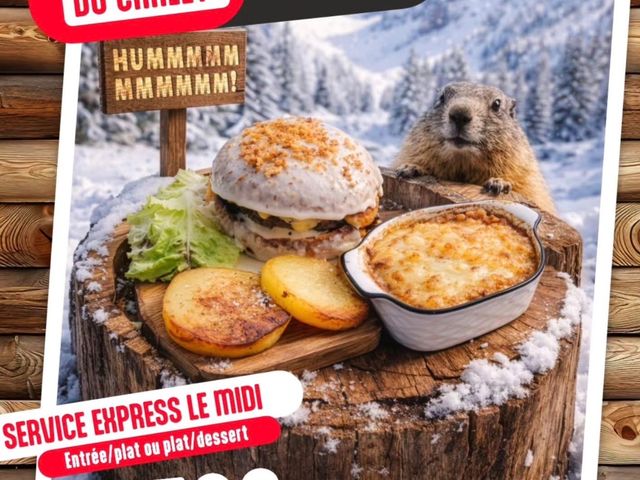 Au Chalet Des Amis Formule midi repas à Fougères