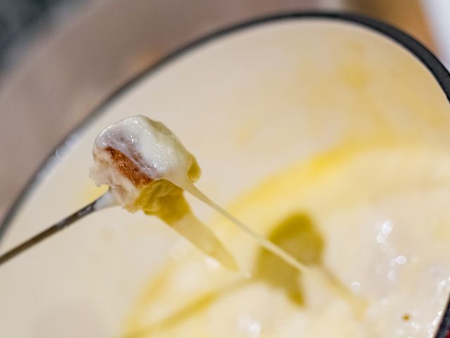 Au Chalet Des Amis La fondue du Chalet